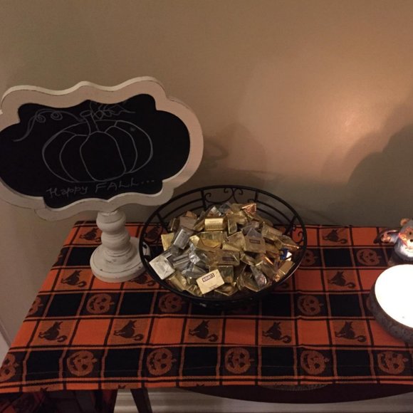 Halloween Table Runner Pumpkin Home Decor Decorative Cloth Holiday Decoration - Picture 5 of 5